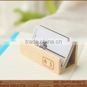 Handmade Simple Wood Business Card Holders thumbnail-2