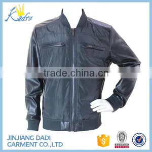 Cheap Black Mens Plain Black Jacket thumbnail-1