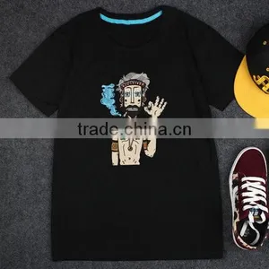 Customized Printed Logo 100% Cotton Promotion Tee Men's t Shirt thumbnail-5