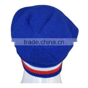 New Trend Stylish Custom Reggae Knitting Pattern Hat Beanie thumbnail-3