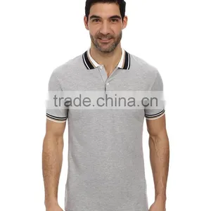2015 Latest Custom Mens Polo Shirt China Supplier Pima Cotton Polo Shirt China Manufacturer Apparel Pima Cotton Polo Shirt thumbnail-1