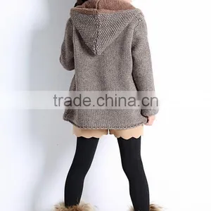 2015 New Fashion Models For Kids Hooded Cardigan Sweaters thumbnail-6