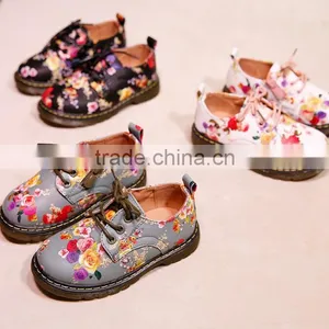 Zm50348b Girls Fashion Casual Shoe 2017 Europe pu Leather Shoes Children thumbnail-1