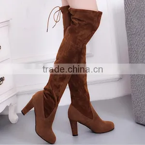 Zm35777a 2017 Autumn Women Shoes Fashion Lady Knee High Boots thumbnail-4