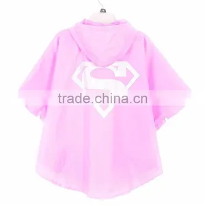 Kids Rain Coat Raincoat for Children Rainwear Impermeable Rainsuit Kids Waterproof Supermen Rain Gear Rain Poncho Capa de Chuva thumbnail-6
