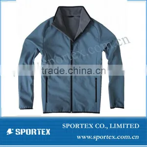 SPT-GS1308 Men Softshell Jacket, Zipper-up Men Softshell Jacket, Men Softshell Jacket in Long Sleeves thumbnail-1