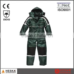 Wholesale Mens Heavy Cotton Workwear Winter Security Uniform Coverall thumbnail-3