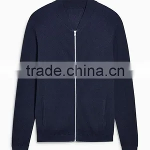 New Design Men's Knit Cardigan With Zipper Sweater thumbnail-1