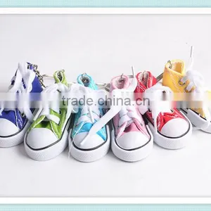 Canvas Sneaker Tennis Shoe Keychain Key Chain thumbnail-4