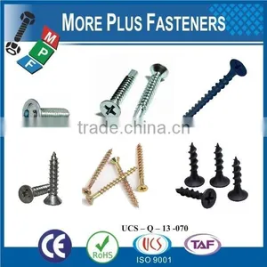 Made in Taiwan Carbon Steel Pan Head Pozi Drive New Premium Custom Special Chipboard Screw thumbnail-2