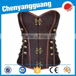 CYG-Top Quality Star Corsets Women Sexy Red Corsets thumbnail-5