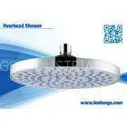 Water Saving Round Raindrop ABS Overhead Shower Head With TPR Nozzles thumbnail-1