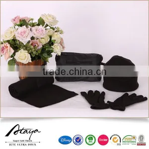 Winter Sets Hat Gloves /winter Gloves Solid Set thumbnail-1
