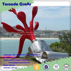 2017 Tornado Crafts Fiber Glass Art Logo Toothpaste Cartoon Statues Garden Descoration Wholesale thumbnail-2