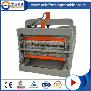 Double Layer Roof Tiles Roll Forming Corrugation Machine thumbnail-4