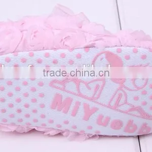 0-12 Month New Arrival Girl's Start Walkers Rose Lace Newborn Baby Shoes thumbnail-5