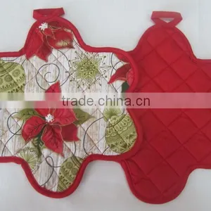 Promotional High Quality Cheap Price in Different Shape Christmas Pot Holder thumbnail-3