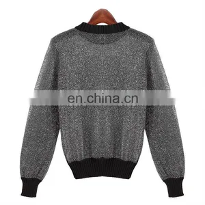 Fashion 2014 A/W New Design Women Computer Knitted Pullover Sweater thumbnail-1