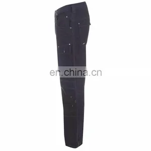 Navy Cargo Pants/High Quality Cotton Work Trousers,cargo Pants/workwear/sn thumbnail-2