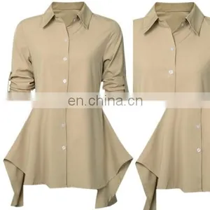 High Quality Long Sleeve Women New Shirt thumbnail-5