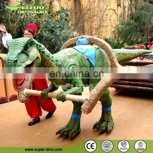 Animatronic Walking Dinosaur With Carriage thumbnail-2