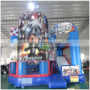 Cheap and New Design Commercial Inflatable Bouncy Jumping Castle With Water Slide for Sale for Kiids thumbnail-1