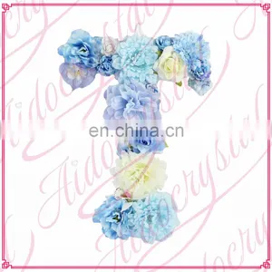 Aidocrystal Custom Photography Prop Name Floral Letter Wedding Decor Letters thumbnail-1