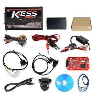 KESS 5.017 No Token Limit V2.23 Kess V2 OBD2 Manager Red Board Chip Tuning Tool thumbnail-1
