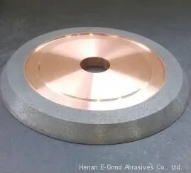 Hybrid Diamond/CBN Grinding Wheel for Fluting, Gashing, Clearance Angle CNC Grinding thumbnail-1