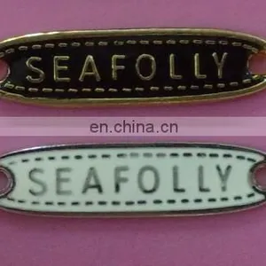 Gold Color Silver Color Sea Folly Sewing Labels Sewing Badge thumbnail-1