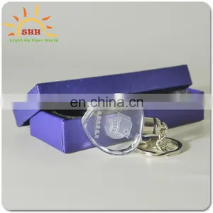 Factory Supply Fancy Cheap Metal Customize Engraved Crystal Keychain/key Chain, Handmade Multicol Crystal LED Keychain/key Chain thumbnail-5