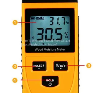 LM163 Handheld Digital Inductive Wood Moisture Meter thumbnail-3