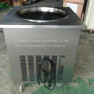Single Pan Fried Ice Cream Machine, Fry Ice Cream Making Machine thumbnail-4