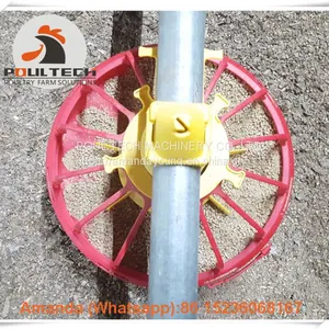 Colombia Chicken House Poultry Farming Equipment Broiler Floor Raising System & Chicken Deep Litter System With Automatic Drinking & Feeding Pan System in Chicken Coop thumbnail-1