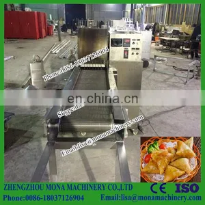 China Hot Sale Stainless Steel Spring Roll Sheet Making Machine/used Pastry Sheet Making Machine thumbnail-1