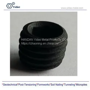 High Yield Fully Screw Thread Steel Bar Coupler With Central Stop thumbnail-3