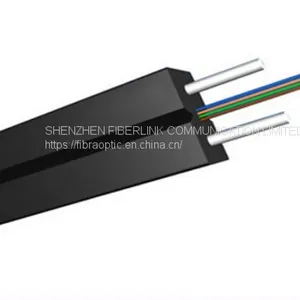 Indoor Flat Drop Cable GJXFH-4 Fibers thumbnail-2