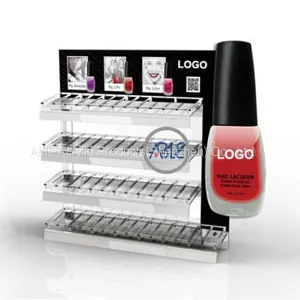 Custom Acrylic Nail Polish Holder Acrylic Display Rack thumbnail-1