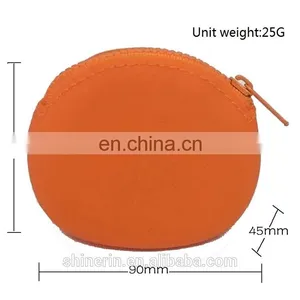 Cute Oval Coin Purse Soft Small Pouch Mini Silicone Wallet Womens Card Holder Clutch Purses thumbnail-3