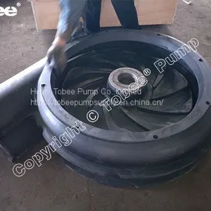 Tobee 10x8 Slurry Pump Rubber Spare Parts Impeller FAM8147R55 and Cover Plate Liner G8018SRTL1R55 thumbnail-4