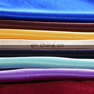 Wholesale Custom Quality Solid Bright Color Polyester Satin Fabric For Bedding Set thumbnail-6