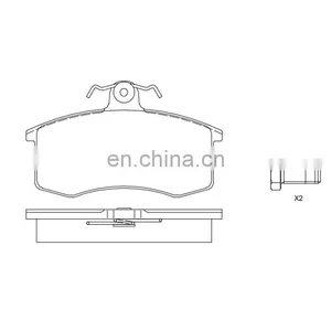 Brake Pads for Lada OE GDB469 2108-3501089 21083501089 thumbnail-1