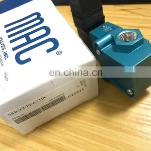 Original USA MAC Solenoid Valve 55B-12-PI-611JA With Coil 24VDC PIS-611JA thumbnail-6