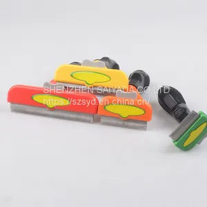 Cat and Dog Hair Removal Comb Pet Hair Removal Comb thumbnail-1
