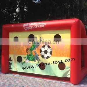 Inflatable Penalty Shootout Game Football Soccer Goal Challenge thumbnail-2