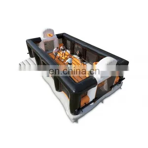 Guangzhou Inflatable Sports Arena Basketball Soccer Field For Sale thumbnail-1