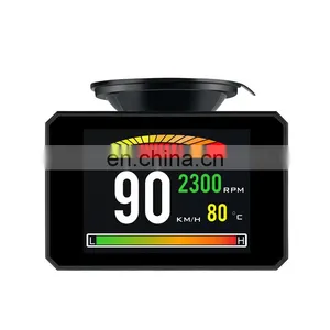 Smart Digital Obd Gauge Mini Car Water Temperature Gauge Magician Auto Meter Speedometer Obd2 Monitor thumbnail-4