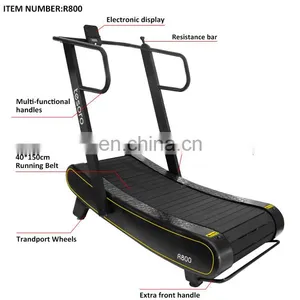 Speed Unlimited Self-generating Running Machine no Powered Gym Running Equipment Multifunction Manual Treadmill thumbnail-3
