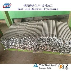 Railway Elastic Clip E1809 Used With Concrete Sleeper to Fasten Rails on Both Sides thumbnail-4