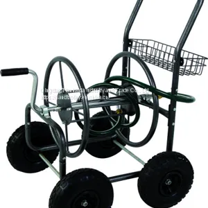 4-Wheel Garden Hose Reel Cart Trolley TC4719B thumbnail-2